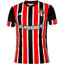 Camisa masculina new balance são paulo torcedor away 24 Camisa masculina new balance são paulo torcedor away 24
