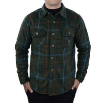 Camisa Masculina Nicoboco ML Flanela Forrada kenai Verde 554 Camisa Masculina Nicoboco ML Flanela Forrada kenai Verde 554