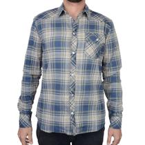 Camisa Masculina Nicoboco ML Flanela Xadrez Deville Verde - 24517
