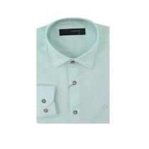 Camisa Masculina Ogochi ML Concept Slim Verde Claro - 001493 Camisa Masculina Ogochi ML Concept Slim Verde Claro - 001493
