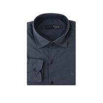 Camisa Masculina Ogochi ML Essencial Comfort Slim Preta 0014
