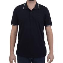 Camisa Masculina Ogochi Polo Essencial Slim Preta - 00749000