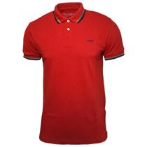 Camisa Masculina Polo Malha Piquet Colcci Com Detalhes