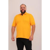 Camisa masculina polo piquet plus size com bordado robles G1/G2/G3 polo clásica