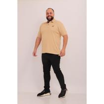 Camisa masculina polo piquet plus size com bordado robles G1/G2/G3 polo clásica