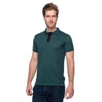 Camisa Masculina Polo Teodoro Miniprint Ricardo Jacquard