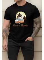 Camisa Masculina Premium Estampada Outer Banks Serie Netflix