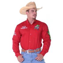 Camisa Masculina Radade Country Bordada Green Bull P/ Rodeio