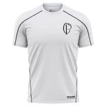 Camisa Masculina Reglan Costurada Corinthians Retrô CP Camisa Masculina Reglan Costurada Corinthians Retrô CP