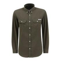 Camisa Masculina Regular Workerwear Verde TXC 40013 Camisa Masculina Regular Workerwear Verde TXC 40013