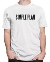 Camisa Masculina Simple Plan Novidade Banda Rock