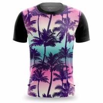 Camisa Masculina Slim Estampada Camiseta Gola Redonda Tshirt Macia