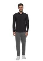 Camisa Masculina Slim Fit Hangar 33 Ml Tecido Poliamida 77578 Camisa Masculina Slim Fit Hangar 33 Ml Tecido Poliamida 77578