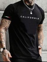 camisa masculina Slim malha de algodão egípcio premium penteada 30.1 estampada várias cores lançamento - VITRINI USE FOR YOU CONFECÇÃO