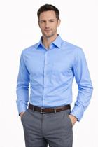 Camisa Masculina Social Azul Claro Manga Longa Diament - Estilo e Conforto Camisa Masculina Social Azul Claro Manga Longa Diament - Estilo e Conforto