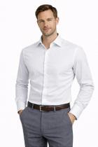 Camisa Masculina Social Branca Manga Longa Slim Fit Schiafine Camisa Masculina Social Branca Manga Longa Slim Fit Schiafine