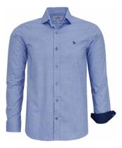 Camisa Masculina Social Manga Longa Amil Slim Lançament 1805