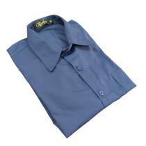 Camisa Masculina Social Manga Longa Plus Size Com Algodão