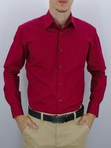 Camisa Masculina Social QiLin Algodão e Elastano 3993 Camisa Masculina Social QiLin Algodão e Elastano 3993