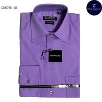 Camisa Masculina Social Roxa Manga Longa Diament - Estilo e Conforto Camisa Masculina Social Roxa Manga Longa Diament - Estilo e Conforto