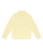 Camisa Masculina Social Tricoline Diametro Amarelo Camisa Masculina Social Tricoline Diametro Amarelo
