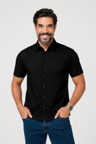 Camisa Masculina Spandex Slim Mc Camisa Masculina Spandex Slim Mc
