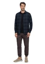 Camisa Masculina Tecido Flanela Slim Hangar 33 77572 Camisa Masculina Tecido Flanela Slim Hangar 33 77572