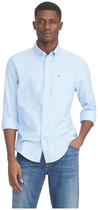 Camisa masculina Tommy Hilfiger de manga comprida Oxford Custom Fit