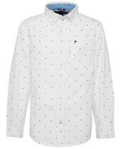 Camisa Masculina Tommy Hilfiger Ellison 5 - Manga Comprida com Botões