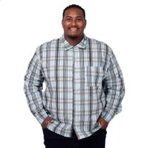 Camisa Masculina Tradicional Rodeio Xadrez Plus Size