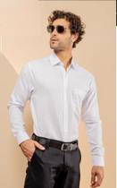 Camisa Masculina Tricoline Plus Size