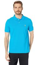 Camisa Masculina U.S. Polo Assn. Clássica Azul Verde XL