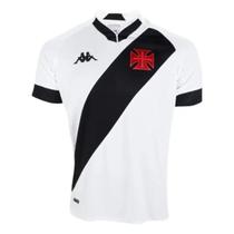 Camisa Masculina Vasco Away II Branca Kappa 2022 Camisa Masculina Vasco Away II Branca Kappa 2022
