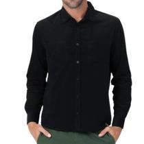 Camisa Masculina Veludo Manga Longa -Malwee