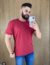 camisa masculina vermelho lisa