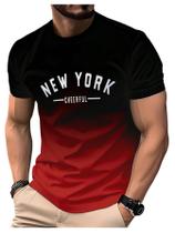 Camisa masculina VIPWOLF casual de ajuste regular listrada preta/vermelha Camisa masculina VIPWOLF casual de ajuste regular listrada preta/vermelha