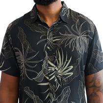 Camisa Masculina Viscose Estampa Tropical Rabbitohs