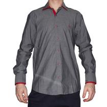 Camisa Masculina W. Albann Slin Confort 3236 Camisa Masculina W. Albann Slin Confort 3236
