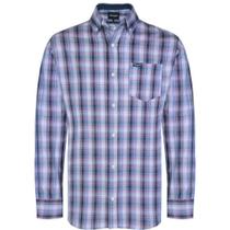 Camisa Masculina Wrangler Manga Longa Country Original Tricoline Xadrez Ref.138 UN