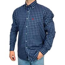 Camisa Masculina Xadrez Manga Longa Txc New Colection