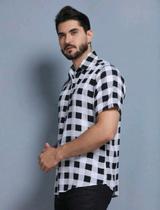 Camisa Masculina Xadrez