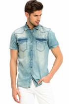 Camisa Masculino Jean Slim Fit Rodeo / XS