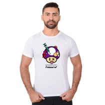 Camisa Masculino Super Mario Fucked Up Cogumelo - Methodic