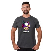 Camisa Masculino Super Mario Fucked Up Cogumelo - Methodic