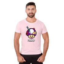 Camisa Masculino Super Mario Fucked Up Cogumelo - Methodic