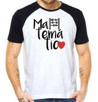 Camisa matemática matemático curso faculdade camiseta - Mago das Camisas