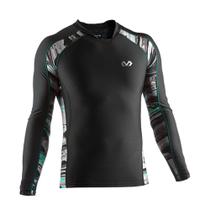 Camisa McDavid Recovery Max Masculina preta 2XL
