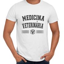 Camisa Medicina Veterinária Profissão Universidade Faculdade Símbolo Professor