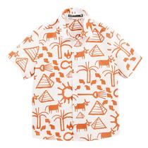 Camisa Menino Manga Curta em Algodão Lenda do Egito Bento Fábula