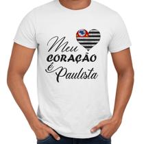 Camisa Meu Coração é Paulista São Paulo